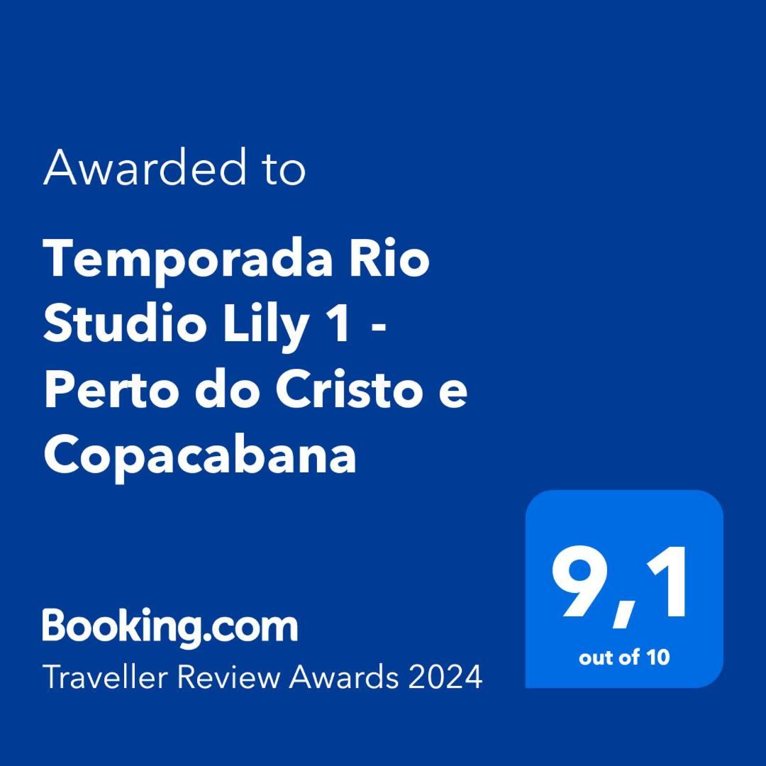 Temporada Rio Studio Lily 1 - Perto Do Cristo E Copacabana Рио-де-Жанейро Экстерьер фото